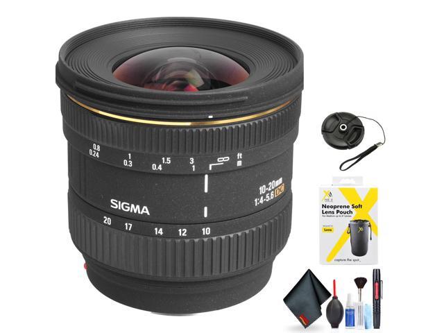 Sigma?10-20mm f/4-5.6D EX DC Lens for Sony A? for Sony A Mount + Accessories (International Model with 2 Year Warranty)