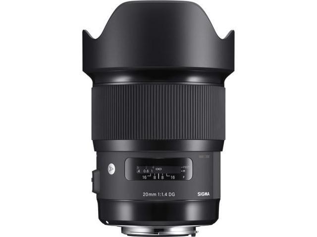 Sigma 20mm f/1.4 DG HSM Art Lens for Nikon F with Cleaning Kit, Full Size Tripod, USB Card Reader, and 32GB Memory Kit