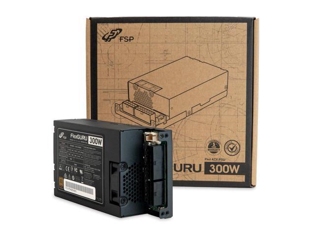 FSP FlexGURU Power Supply, Flex ATX 300W, 80 Plus Gold, Full Modular, 5 Year Warranty (FSP300-57FCB)