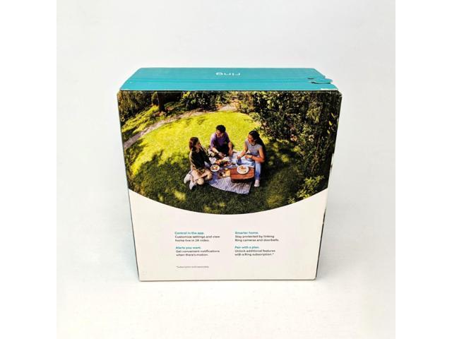 Ring - Outdoor Cam Plus, Plug-In, Wide-Angle 2K Video, Low-Light Sight for full-color night vision, Mount-anywhere versatility - White - image 5
