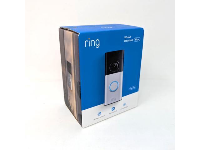 Ring - Wired Doorbell Plus (2nd Gen)Retinal 2K for crisp, true-to-life video, Motion Detection, Low-Light Sight - Silver - image 4