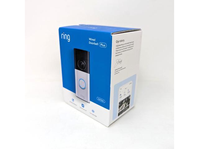 Ring - Wired Doorbell Plus (2nd Gen)Retinal 2K for crisp, true-to-life video, Motion Detection, Low-Light Sight - Silver - image 6
