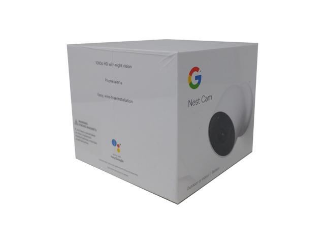 Google - Nest Cam Indoor/Outdoor Wire Free Security Camera - Snow - image 8