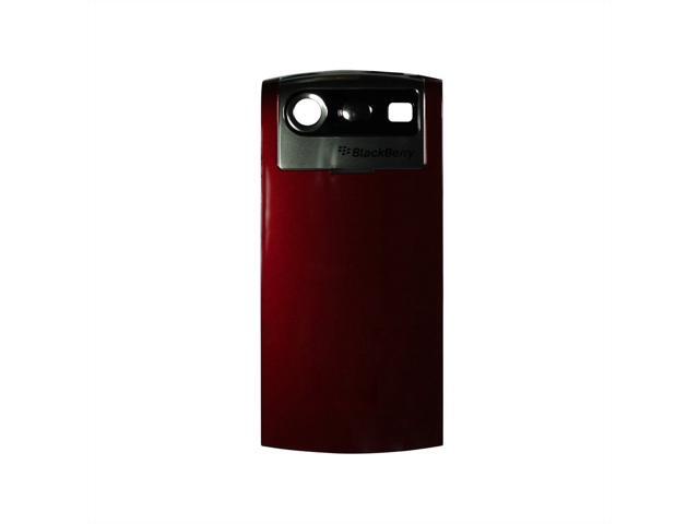 Blackberry 8100 Pearl Ruby Red Back Cover Door