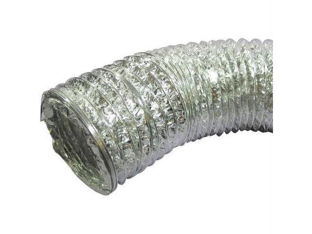 Photos - Other household accessories Deflecto F0408MSX/30 Aluminum Duct (Supurr-Flex transition ducting; 8ft)