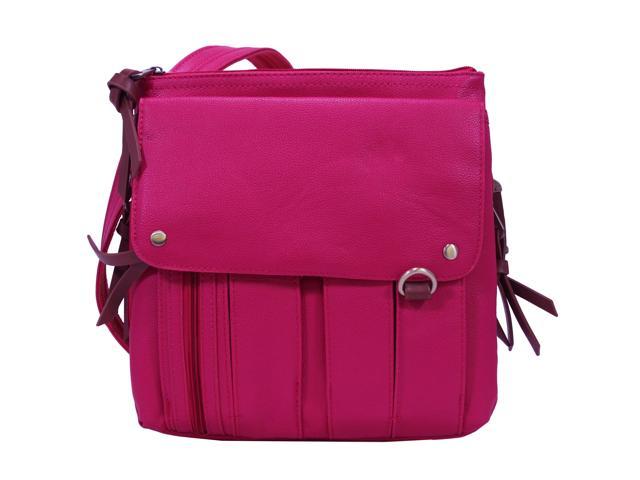 Photos - Other goods for tourism Bulldog Cases Md Cross Body Style Purse w/Holster Pink BDP-036 