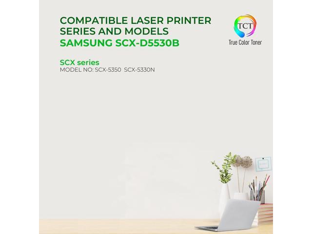 True Color Toner SCX-D5530B Toner Cartridge - Premium Compatible Replacement for Samsung SCX-D5530B Black High Yield Works With Samsung SCX-5530FN...