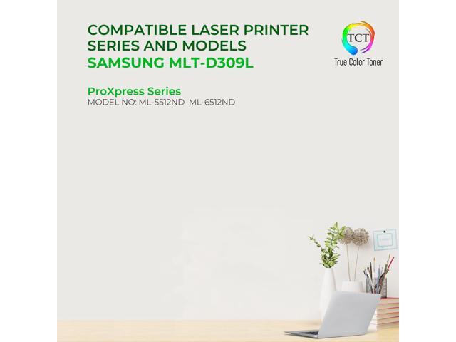 True Color Toner D309L Toner Cartridge - Premium Compatible Replacement for Samsung MLTD309L MLT-D309L High Yield Black Works With Samsung ML5510...