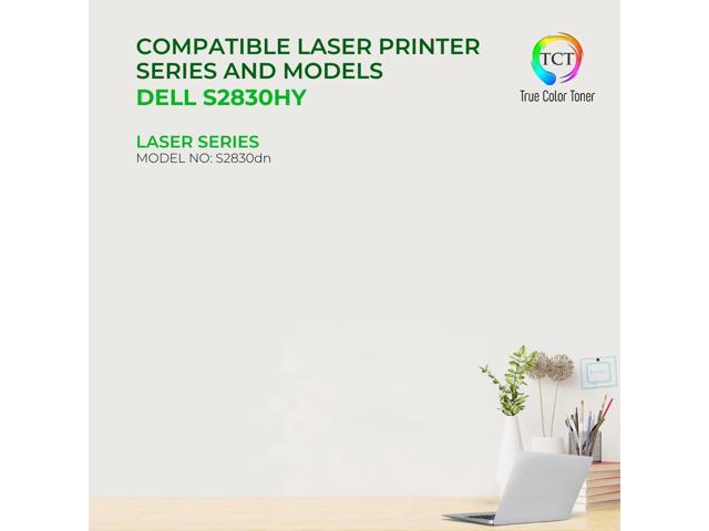 True Color Toner S2830HY Toner Cartridge 2 Pack - Premium Compatible Replacement for Dell S2830 593-BBYP Black High Yield Works With Dell S2830...