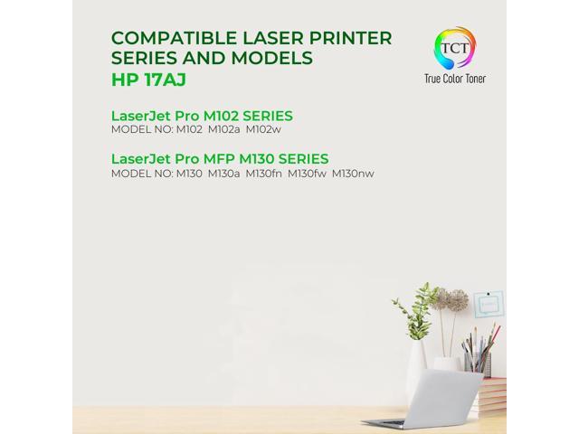 True Color Toner 17AJ Jumbo Toner Cartridge - Premium Compatible Replacement for HP 17AJ CF217AJ Black Jumbo Yield Works With HP LaserJet Pro M102w...
