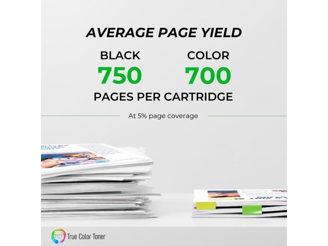 TCT 34 Ink Cartridge 5 Pack - Premium Compatible Replacement for Dell 34 Series Works With Dell V525w V725W