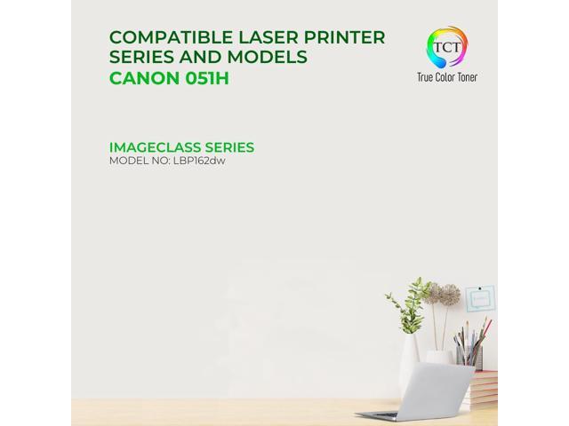 True Color Toner 051H Toner Cartridge 2 Pack - Premium Compatible Replacement for Canon CRG-051H 051H 2169C001 Black High Yield Works With Canon...