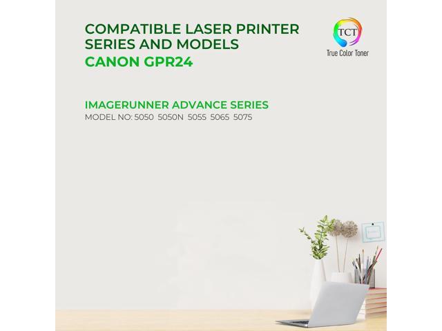True Color Toner GPR24 Toner Cartridge 2 Pack - Premium Compatible Replacement for Canon GPR-24 1872B003AA Black Works With Canon ImageRunner 5050...
