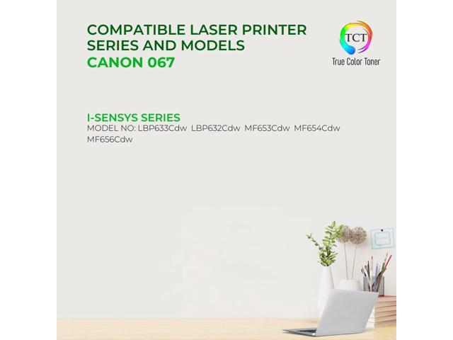 True Color Toner 067 Black Toner Cartridge - Premium Compatible Replacement for Canon 067 5102C001 Black Works With Canon i-SENSYS LBP633Cdw MF653Cdw