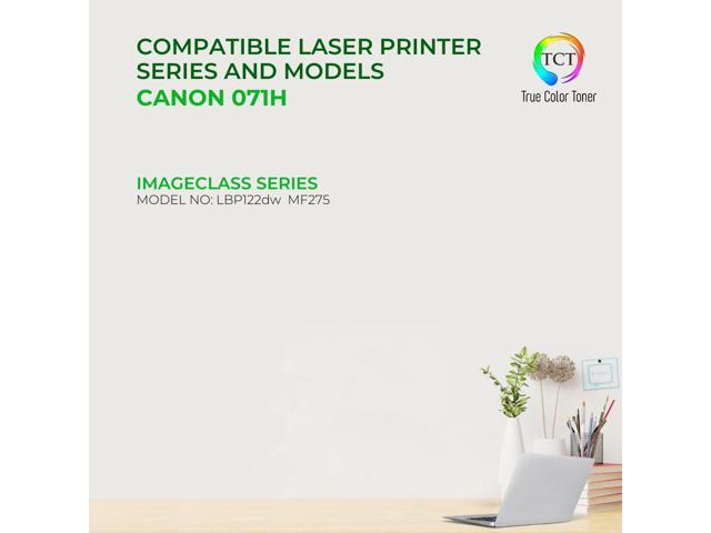 True Color Toner 071H Toner Cartridge 2 Pack - Premium Compatible Replacement for Canon 071H 5646C001 High Yield Works With Canon i-Sensys LBP122dw...