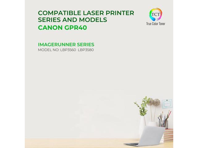 True Color Toner GPR40 Toner Cartridge 2 Pack - Premium Compatible Replacement for Canon GPR-40 GPR40 3482B005AA Black Works With Canon ImageRunner...