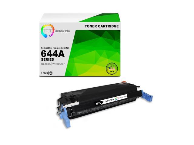 TCT 644A Black TAA Compliant Toner Cartridge - Premium Compatible Replacement for HP 644A Q6460A Works With HP Color LaserJet 4730x MFP, CM4730f,...
