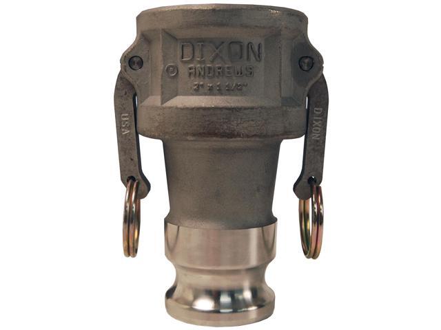 DIXON 4030-DA-AL Reducing Coupler/Adapter,4 x 3 In,100psi