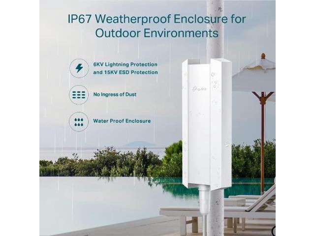 TP-Link AX1800 Indoor/Outdoor Dual-Band Wi-Fi 6 Access Point - image 10