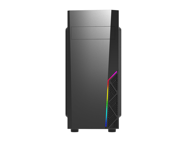 Zalman T8 ATX Mid-Tower Gaming PC Case, Spectrum RGB Lighting Strip, Support 5.25 ODD Drive, 120mm Rear Fan Preinstalled, USB 3.0, Compact ATX /...