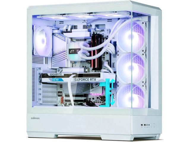 Zalman Case Cooler PSU Combo - Zalman P50 Premium ATX Panoramic PC Case + CNPS20X 300W TDP Extreme Performance CPU Cooler + Gigamax 700W 80+ Plus...