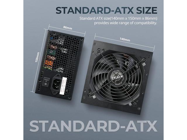 Zalman Case Cooler PSU Combo - Zalman P50 Premium ATX Panoramic PC Case + CNPS20X 300W TDP Extreme Performance CPU Cooler + Gigamax 700W 80+ Plus...