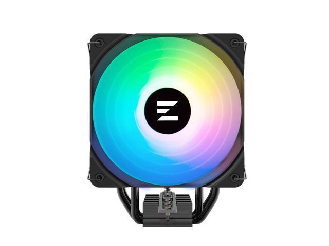 Zalman 9X Performa Plus CPU Air Cooler, ARGB Sync, 120mm Powerful PWM Fan, 4 Copper Direct Contact Heat Pipes, 157mm Tall, Supports AMD Ryzen...