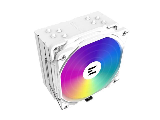 Zalman 9X Performa Plus CPU Air Cooler, ARGB Sync, 120mm Powerful PWM Fan, 4 Copper Direct Contact Heat Pipes, 157mm Tall, Supports AMD Ryzen...