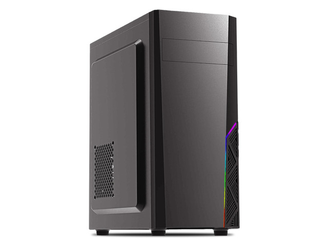 Zalman T8 ATX Mid-Tower Gaming PC Case, Spectrum RGB Lighting Strip, Support 5.25 ODD Drive, 120mm Rear Fan Preinstalled, USB 3.0, Compact ATX /...