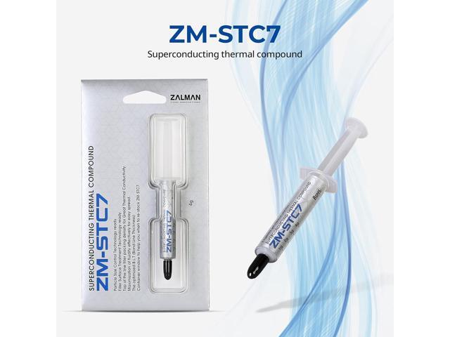 [2-Pack] Zalman STC7 (4 g) Performance Thermal Grease Compound Paste, Heatsink Paste for All Coolers, CPU & GPU, Superconducting Micro-Filler...