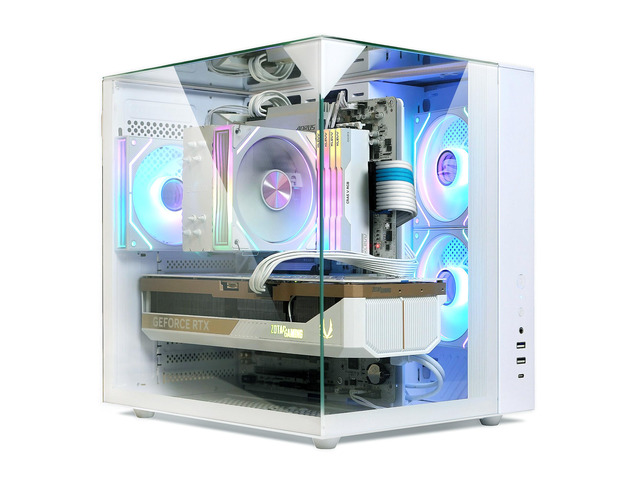 Zalman ZQBE ATX-Mid Tower Gaming PC Case - 3 x 120mm PWM ARGB Fans with Multi-Port PWM Hub/ARGB Controller Included, Three-Sided Full Panoramic...