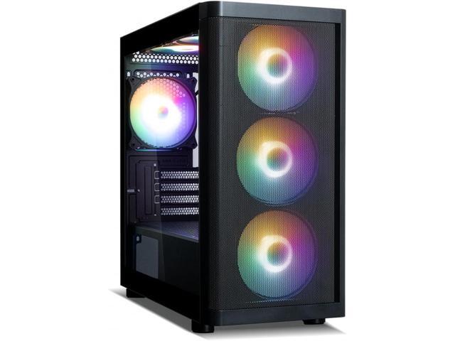 Zalman M4 SE Micro-ATX MATX RGB Gaming PC Case, 6x 120mm FRGB Fans, Full Tempered Glass Side Panel, High Airflow Compact Mini Tower Computer...