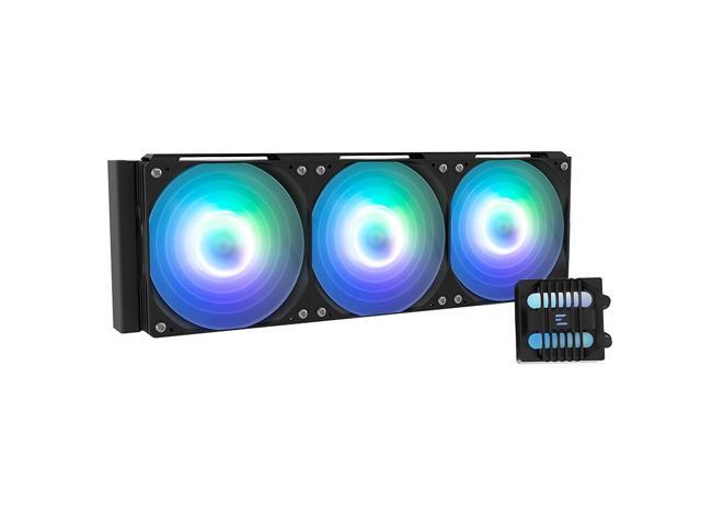 Zalman Alpha 2 SE 360 AIO Liquid CPU Cooler, 360mm Water Cooling, 3 x PWM ARGB Fans, Up to 350W TDP Cooling, AMD AM5/AM4 & Intel LGA1851/LGA1700...