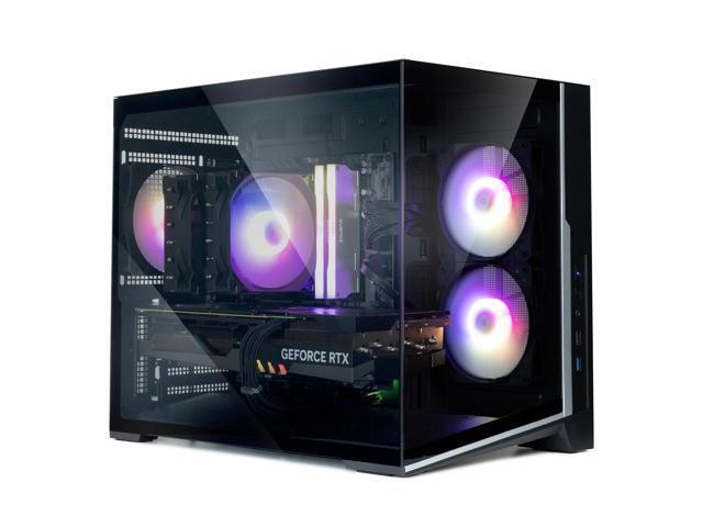 Zalman D30 mATX Micro-ATX Gaming PC Mini-Tower Computer Case, 3x 120mm ARGB Fans Pre-Installed, Panoramic View Tempered Glass Panels, 360mm AIO...