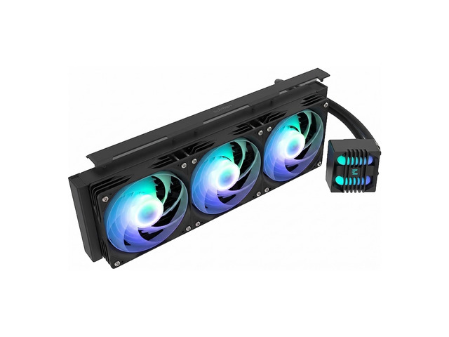 Zalman Alpha 2 SE 360 AIO Liquid CPU Cooler, AMD AM5/AM4, Intel LGA1851/1700/1200, 350W TDP, 3x PWM ARGB Fans, Black