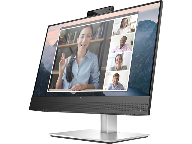 E24mv G4 24' Class Webcam Full HD LCD Monitor - 16:9 - Black, Silver - 23.8' Viewable - in-Plane Switching (IPS) Technology - 1920 x 1080-250 Nit -...