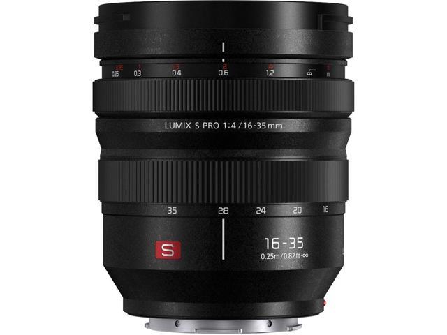 Panasonic Lumix S Pro 16-35mm F4 Wide Zoom Lens, Full-Frame L Mount, Dust/Splash/Freeze-Resistant for Lumix S Series Mirrorless Cameras - S-R1635...
