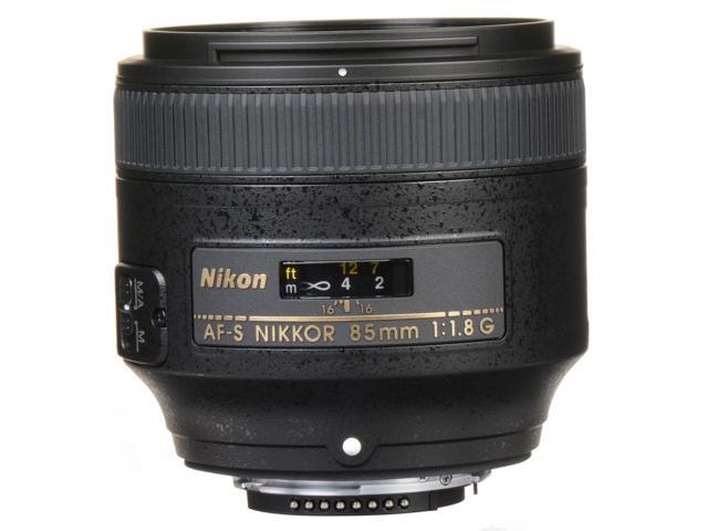 Nikon - AF-S NIKKOR 85mm f/1.8G Medium Telephoto Lens - Black - image 3