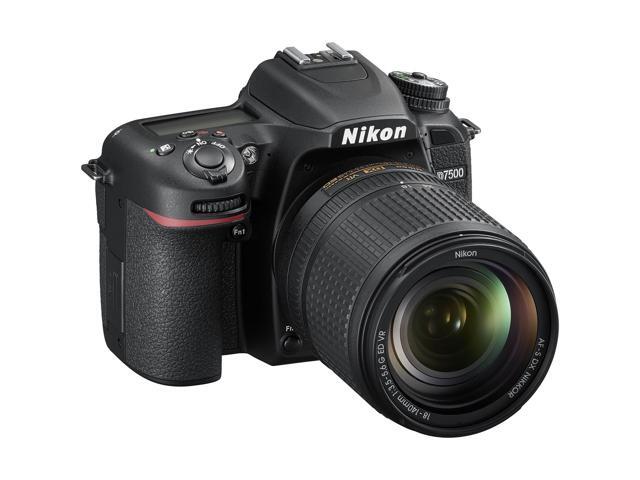 Nikon - D7500 DSLR 4K Video Camera with AF-S DX NIKKOR 18-140mm f/3.5-5.6G ED VR lens - Black - image 10