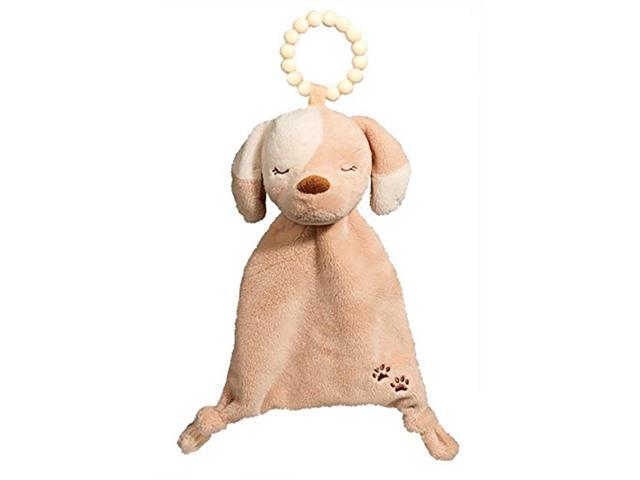 Tan Puppy Teether - Baby Stuffed Animals by Douglas Cuddle Toys (6358)