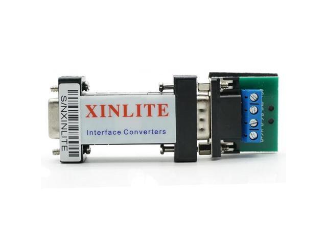 DB9 PIN RS232 To RS485 Data Communication Adapter no power need