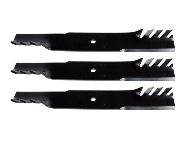 Photos - Lawn Mower Accessory USA Mower Blades (3) CMB483BP Toothed Extra High-Lift for Exmark® 1036383