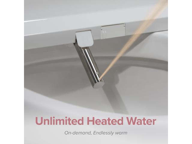 SmartBidet SB-1200RR Advanced Electric Bidet Seat for Round Toilets with Remote Control