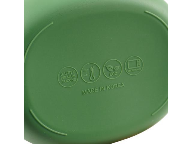 [Giorno Felice] TheSili Silicone EasyCook Container 600ml / 20.3 fl. oz. / Leaf Green