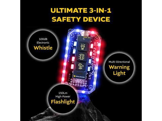 Electronic Whistle, Warninglight & Flashlight