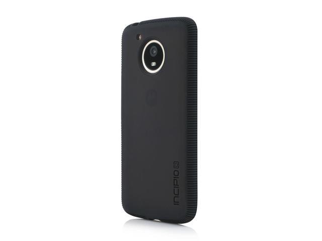 Incipio Octane Motorola Moto E4 Plus Case with Textured Bumper and Hard Shell Back for Motorola Moto E4 Plus - Black