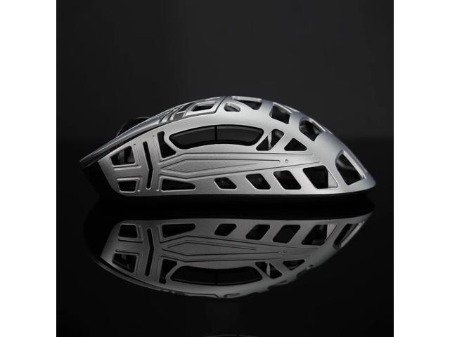 MK x WLMOUSE Sword X Wireless 8K Mouse Silver Omron Optical