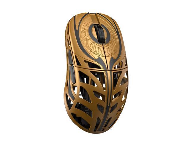 MK X WLMOUSE Strider Wireless 8K Mouse Gold Omron Optical