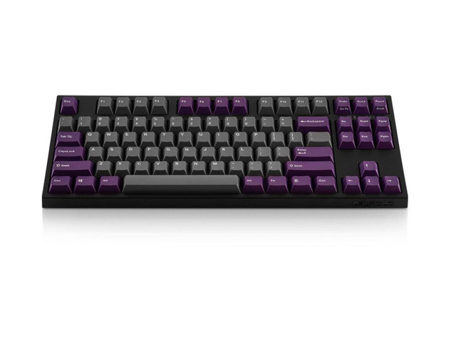 Leopold FC750RBT Purple/Grey TKL Bluetooth PD Double Shot PBT Mechanical Keyboard Cherry MX Red