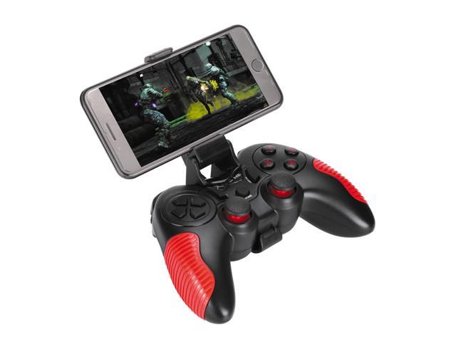 Xtrike Me GP-45 - Wireless Gamepad with Integrated Battery, Bluetooth or Wired, For Android and PC, Black
